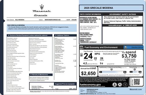 2025 Maserati Grecale Modena