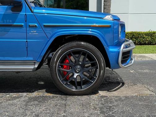 Blue 2021 Mercedes-Benz AMG G 63 4MATIC