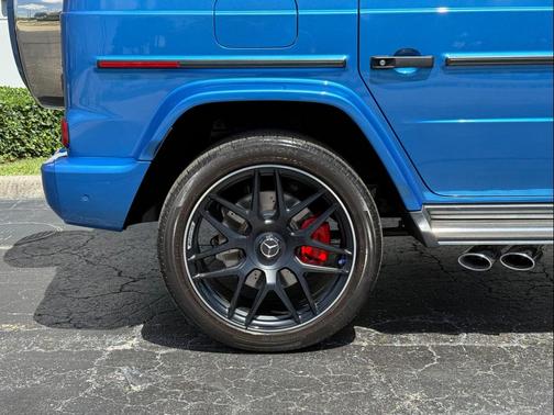 Blue 2021 Mercedes-Benz AMG G 63 4MATIC