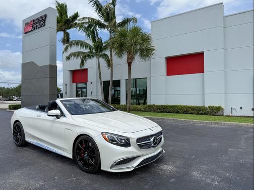 White 2017 Mercedes-Benz AMG S 65 AMG S 65