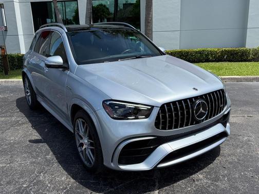 Silver 2024 Mercedes-Benz AMG GLE 63 S 4MATIC+