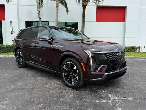 Black Cherry Tintcoat 2025 Cadillac Escalade IQ Sport 2