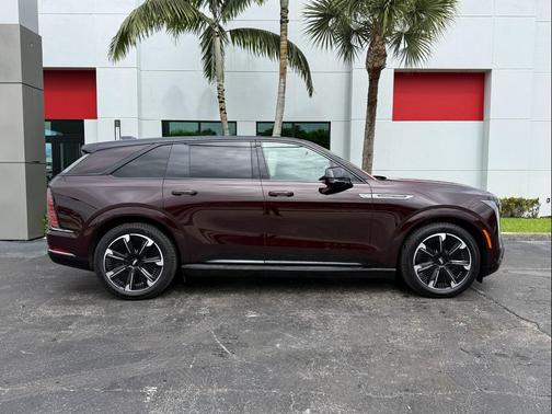 Black Cherry Tintcoat 2025 Cadillac Escalade IQ Sport 2