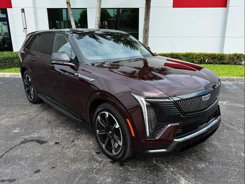 Black Cherry Tintcoat 2025 Cadillac Escalade IQ Sport 2