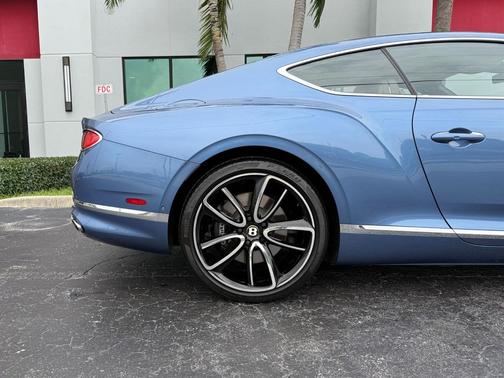 Blue 2020 Bentley Continental GT V8