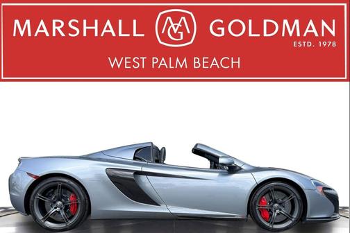 Titanium Silver 2015 McLaren 650S Convertible