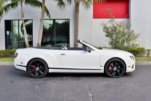 Glacier White Solid 2015 Bentley Continental GT V8 S
