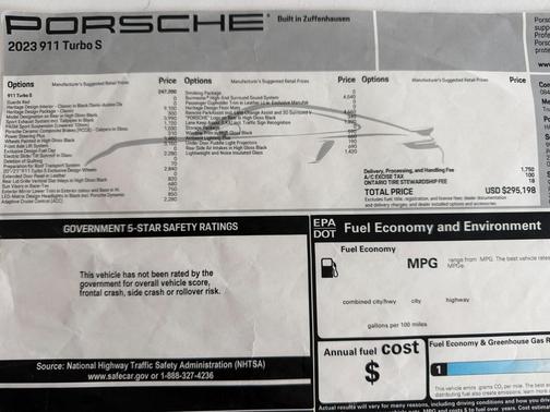 2023 Porsche 911 Turbo S