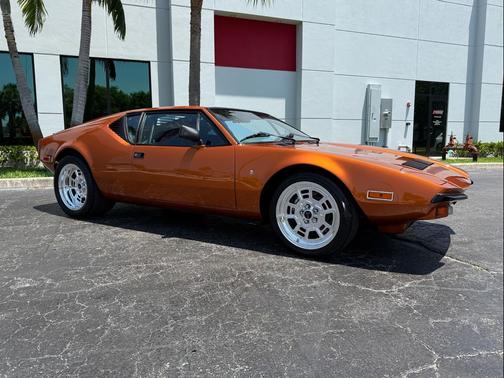 Orange 1974 DeTomaso Pantera GTS