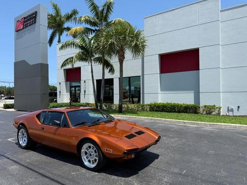 Orange 1974 DeTomaso Pantera GTS