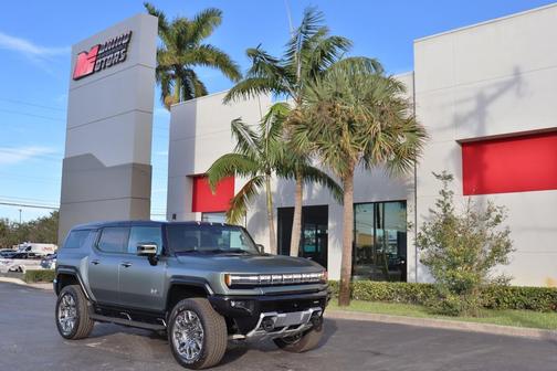 Moonshot Green Matte 2024 GMC HUMMER EV SUV 3X