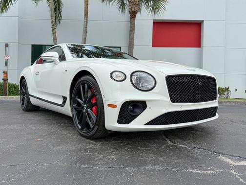 White 2021 Bentley Continental GT V8