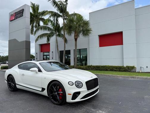 White 2021 Bentley Continental GT V8