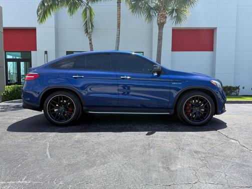 Blue 2019 Mercedes-Benz AMG GLE 63 S 4MATIC+