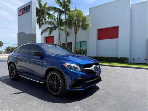Blue 2019 Mercedes-Benz AMG GLE 63 S 4MATIC+