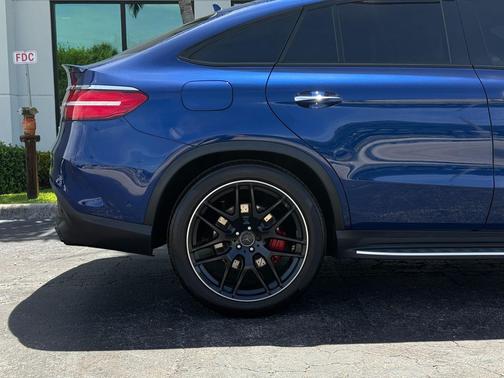 Blue 2019 Mercedes-Benz AMG GLE 63 S 4MATIC+