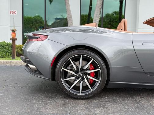 Blue 2020 Aston Martin DB11 Volante