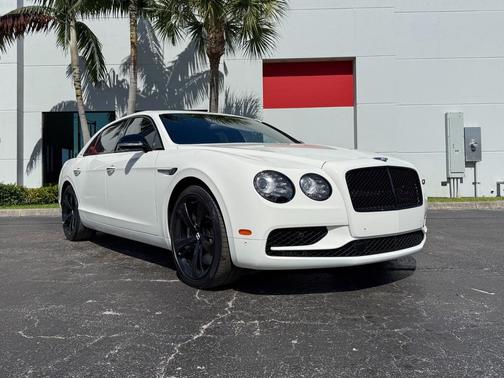 Glacier White Solid 2018 Bentley Flying Spur W12 S