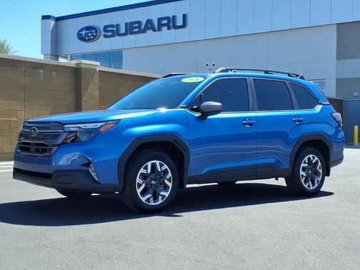 Daybreak Blue Pearl 2026 Subaru Forester Premium