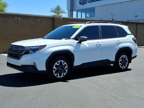 Crystal White Pearl 2026 Subaru Forester Premium