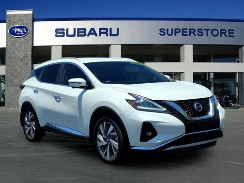 Pearl White Tricoat 2021 Nissan Murano SL FWD
