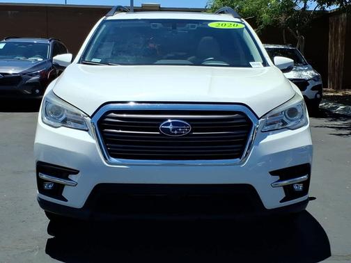 Crystal White Pearl 2020 Subaru Ascent Limited 7-Passenger