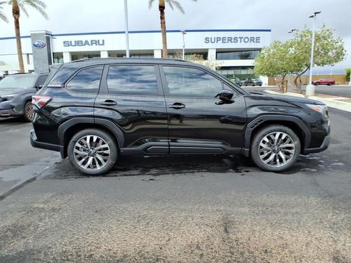CRYSTAL BLK SIL 2026 Subaru Forester Touring