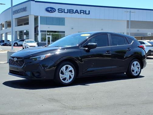 Crystal Black Silica 2025 Subaru Impreza Base
