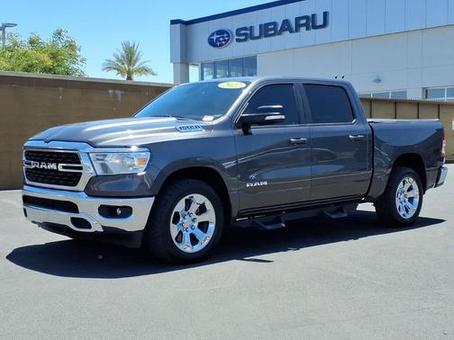 Granite Crystal Metallic Clearcoat 2022 RAM 1500 Big Horn/Lone Star