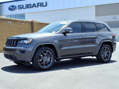 Granite Crystal Metallic Clearcoat 2021 Jeep Grand Cherokee 80th Anniversary 4x2