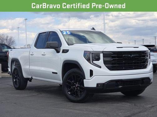 Summit White 2025 GMC Sierra 1500 Elevation