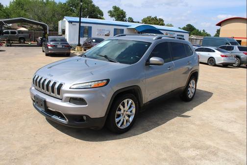 Silver 2016 Jeep Cherokee Limited
