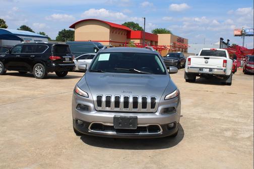 Silver 2016 Jeep Cherokee Limited