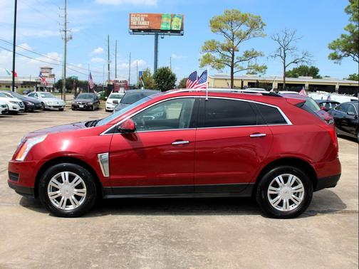 Red 2013 Cadillac SRX Luxury Collection