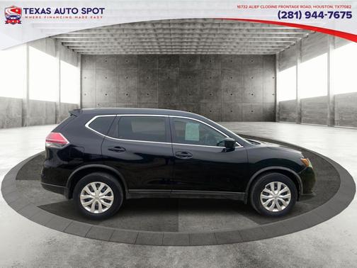 Black 2016 Nissan Rogue S