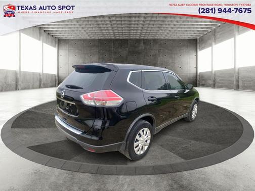 Black 2016 Nissan Rogue S
