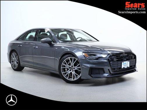 Gray 2023 Audi A6 55 Prestige