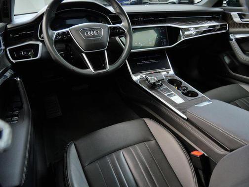 Gray 2023 Audi A6 55 Prestige