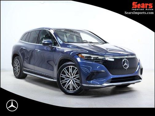 Twilight Blue Metallic 2023 Mercedes-Benz EQS 450 4MATIC
