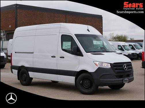 Arctic White 2025 Mercedes-Benz Sprinter 2500 Standard Roof