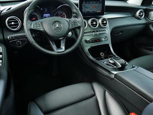 White 2017 Mercedes-Benz GLC 300 4MATIC Coupe