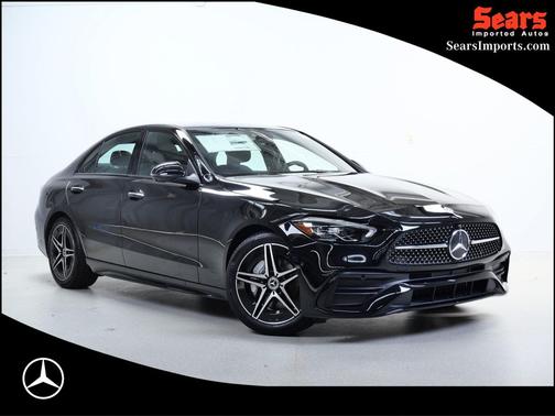 Black 2026 Mercedes-Benz C-Class C 300 4MATIC
