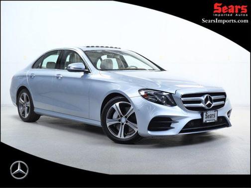 Diamond Silver Metallic 2017 Mercedes-Benz E-Class 4MATIC