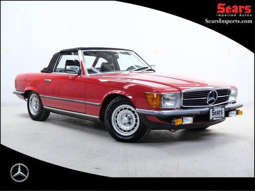 Red 1984 Mercedes-Benz E-Class