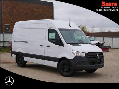 Arctic White 2025 Mercedes-Benz Sprinter 2500 Standard Roof