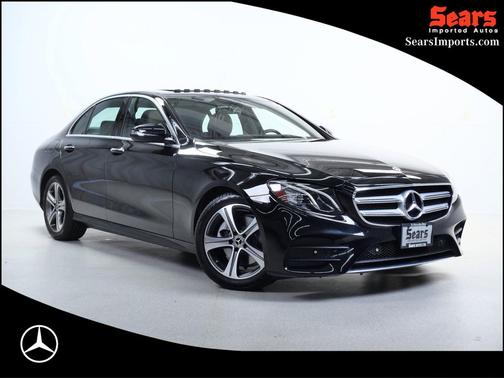 Black 2019 Mercedes-Benz E-Class 4MATIC