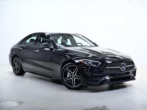 Black 2023 Mercedes-Benz C-Class C 300 4MATIC