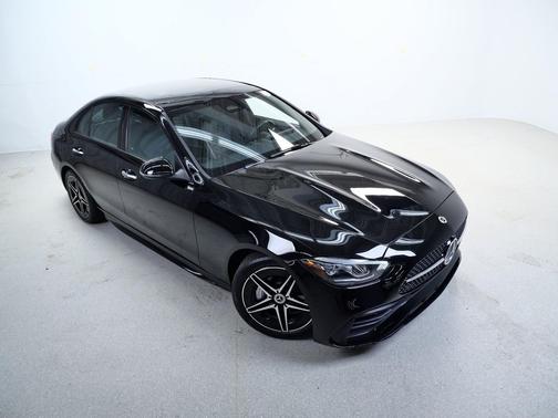 Black 2023 Mercedes-Benz C-Class C 300 4MATIC