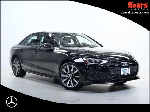 Mythos Black Metallic 2023 Audi A4 40 Premium Plus
