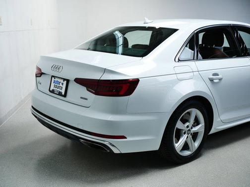 GLACIER WHITE 2019 Audi A4 45 Premium